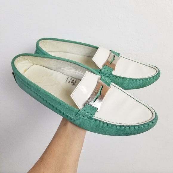 Tod's Shoes - Tod's suede penny loafer driving women shoe 9